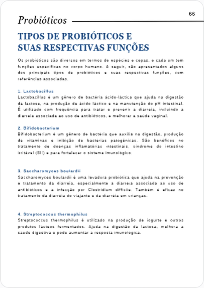 Página de amostra do Guia para Prescrição Nutricional